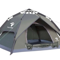 【中古】ワンタッチテント 3~4人用