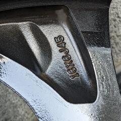 日産セレナC27純正ホイール16インチタイヤ付き4本セット中古品の画像