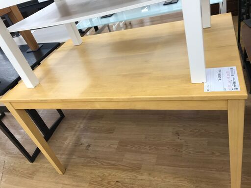 ★ジモティ割あり★  テーブル 茶色 H×W×D クリーニング済み KJ2995