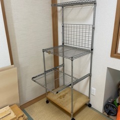 ★取引中★受付終了★メタルラック　ダイニングキッチン　ルミナス　の画像