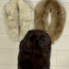 毛皮マフラー10点まとめの画像
