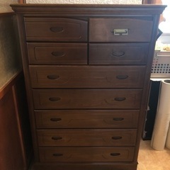 引き出し収納タンスの画像
