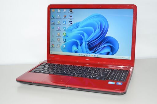 中古ノートパソコン Windows11+office 大容量HDD640GB NEC LS550/A core i5/4GB/15.6インチ/DVDマルチ/HDMI/無線/テンキー/便利なソフト