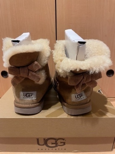 mini baily bow corduroy23cm♡ugg