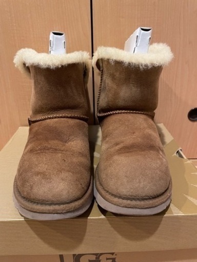 mini baily bow corduroy23cm♡ugg