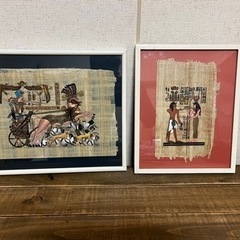 パピルス風 額縁付き