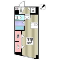 💙💙フリーレント1ヶ月付き😍敷礼０！《1K》東金市🐻東金駅から徒...