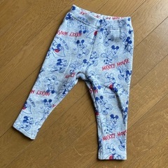 Disney baby ★ 裏起毛　パンツ　80size