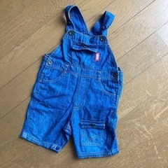 デニム　オーバーオール　90cm