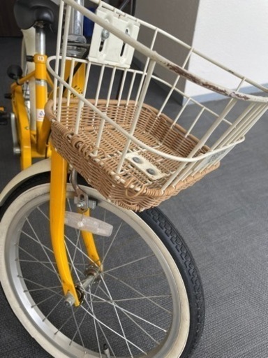 ⁂値下げ⁂自転車18インチコマ付き