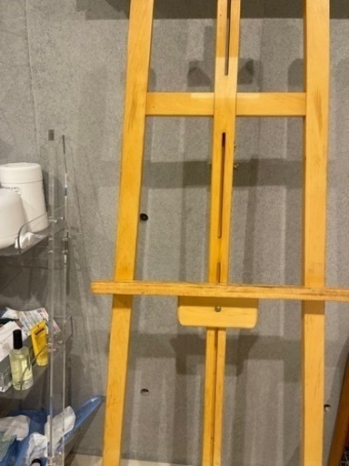 TOMISAKA JAPAN イーゼル　トミサカ画材　イーゼル　木製