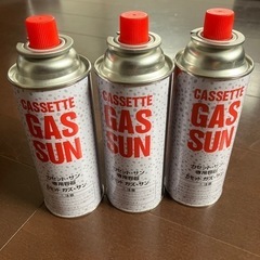 ⭐︎カセット　ガス⭐︎新品3本の画像