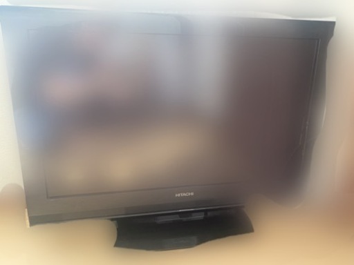 テレビ　HITACHI 37インチ【引き取りに来てくれる方のみ】