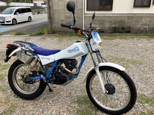 HONDA TL125　フィールドトリッパー　青 シート Yahoo!オークション -「ホンダtl125」(シート) (パーツ)の落札