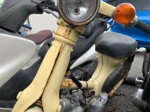 カブ　レストアベース不動車