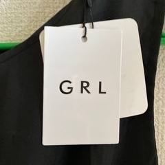GRL 2wayロングワンピース ブラックの画像