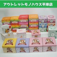 未使用品 ペコちゃん 陶器 食器 24点セット 箱付き　花咲くキ...