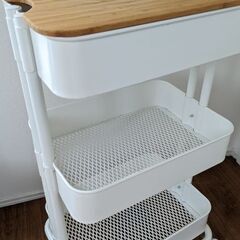 IKEA イケア RASKOG ロースコグ キッチンワゴン、HÖ...