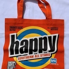 サザンオールスターズ　happy トートバッグ(大)