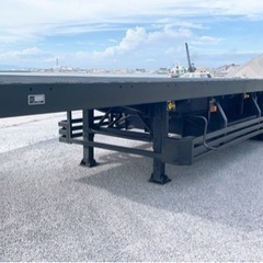 トラック　シャーシ　まな板シャーシ40ft