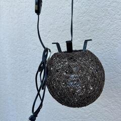 テーブル ランプ 和風 麻 紐 おしゃれ 間接 照明 丸 スタン...