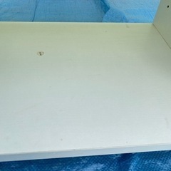 小さめ　サイドテーブル、テレビ台　ホワイトの画像