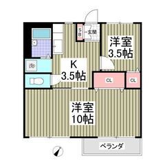 💙💙フリーレント1ヶ月付き😍敷礼０！《2K》本庄市🐻児玉駅から徒...