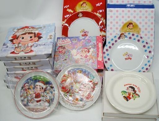 未使用品 ペコちゃん グッズ 37点セット まとめて プレート 菓子缶 ミニフィギュア ケイタマルヤマ 他 たくさん ☆ PayPay
