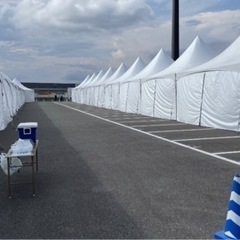 音楽イベント会場　撤去作業