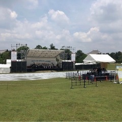 音楽イベント会場　撤去作業の画像