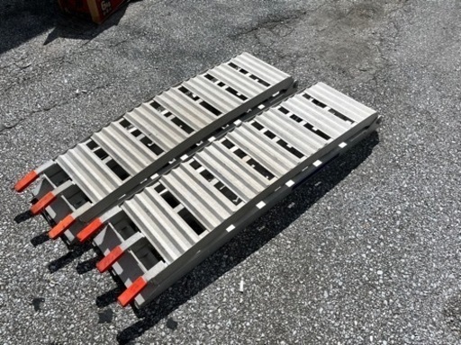 一旦受付中止。折り畳みスロープ2個セット