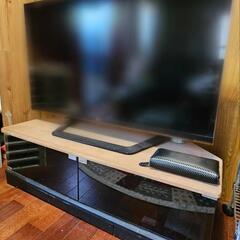 【値引き】50,000円/42インチTV&テレビ台セット！