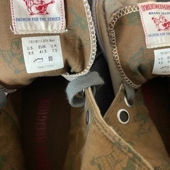 TRUE RELIGION トゥルーレリジョン ハイカット スニーカーの画像