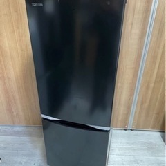 【中古】TOSHIBA 2ドア 冷蔵庫 GR-S15BS(K) 2021年製 153L🟥🟦🟡