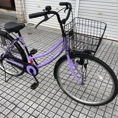 【26インチ自転車】変速なし　ダイニチ製　前後タイヤ新品❗️若林自転車　膳所店　SALE中❗️の画像