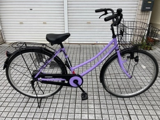 【26インチ自転車】変速なし　ダイニチ製　前後タイヤ新品❗️若林自転車　膳所店　SALE中❗️