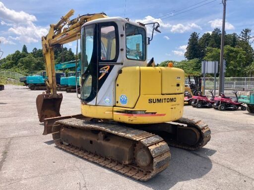 【SH75X-3】2003年製 8,595時間 油圧ショベル SUMITOMO