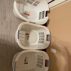 ランドリーバスケットx3の画像