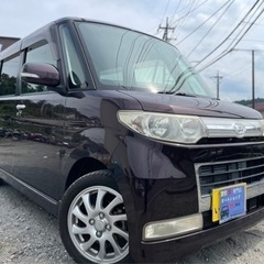 ★支払い総額16.8万円★走行8.8万キロ タントカスタムRS 車検たっぷり即日乗れます！修復歴なし テレビナビ左パワスラ 激安価格！の画像
