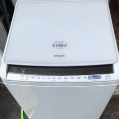 福岡市内配送無料　2018年　9kg\\5kg 日立　洗濯乾燥機　ビートウォッシュ　BW-DV90CE6