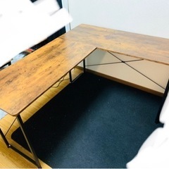 L字デスク 140×160cm 奥行48cm 高さ74cmの画像