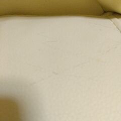 二人掛けソファー オフホワイトの画像