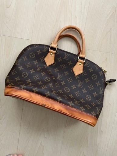 【決まりました】ヴィトン アルマ 中古 シミ汚れ有り