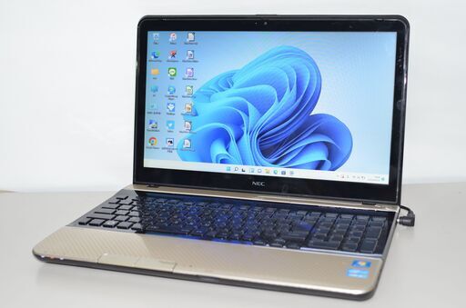 ノートパソコン NEC LS550/H Windows11+office 爆速新品SSD256GB i5