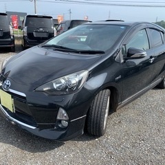 ブラックでも誰でも分割OK  車検6年9月　トヨタ　アクア　最上...