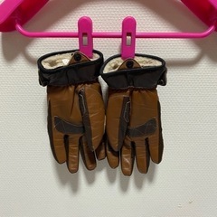 GREEDYのレザーグローブの画像