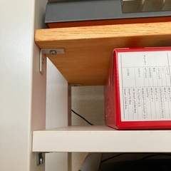 お話し中です　イケア　テレビ台　棚板追加ありの画像