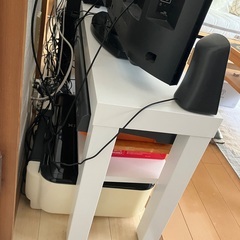 お話し中です　イケア　テレビ台　棚板追加ありの画像