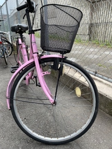 鍵付き自転車　26インチ
