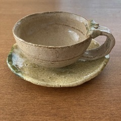 ソーサー付き　コーヒーカップ　ティーカップ　1客の画像